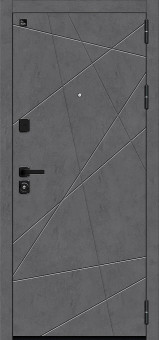 Входная дверь Граффити-5/SBlack Slate Art/Look Art/Букле черное Входная дверь Граффити-5/SBlack Slate Art/Look Art/Букле черное