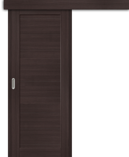 Межкомнатная дверь-купе Браво-21 Cappuccino Melinga