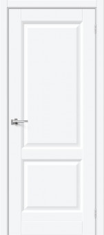 Межкомнатная дверь ПЭТ Неоклассик-32 White Silk 
