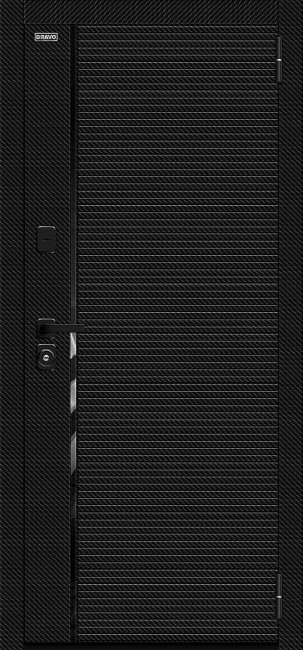 Входная дверь Лайнер/SBlack Black Carbon/White Silk Входная дверь Лайнер/SBlack Black Carbon/White Silk