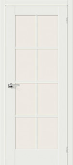 Межкомнатная дверь Прима-11 White Matt 