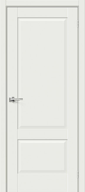 Межкомнатная дверь Прима-12 White Matt