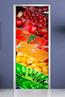 Стеклянная межкомнатная дверь с фотопечатью «Fruite-05» (1) Стеклянная межкомнатная дверь с фотопечатью «Fruite-05» (1)