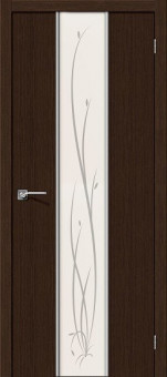 Межкомнатная дверь Глейс-2 Twig 3D wenge
